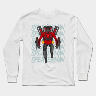 skibidi toilet speakerman G man toilet Long Sleeve T-Shirt